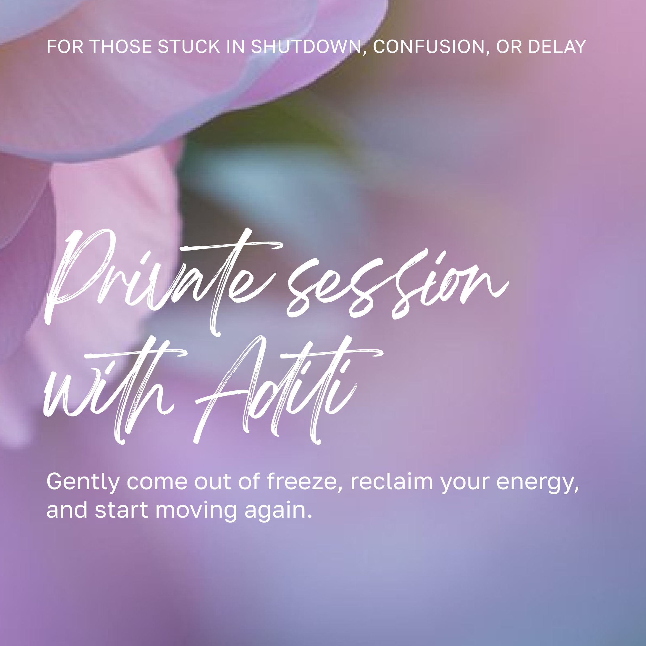 Private Session with Aditi